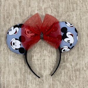Classic Mickey Minnie Mouse ear headband